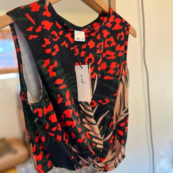 Souk & Sepia two piece - top and pants. - Picture 1 of 3